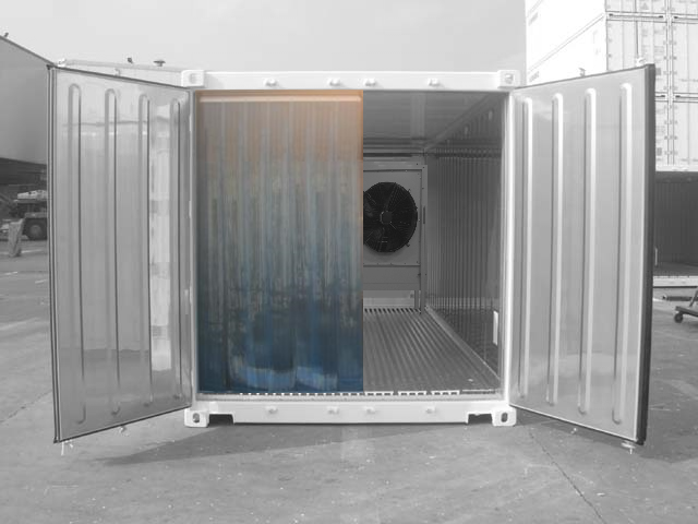 Рефрижераторный контейнер для шоковой заморозки